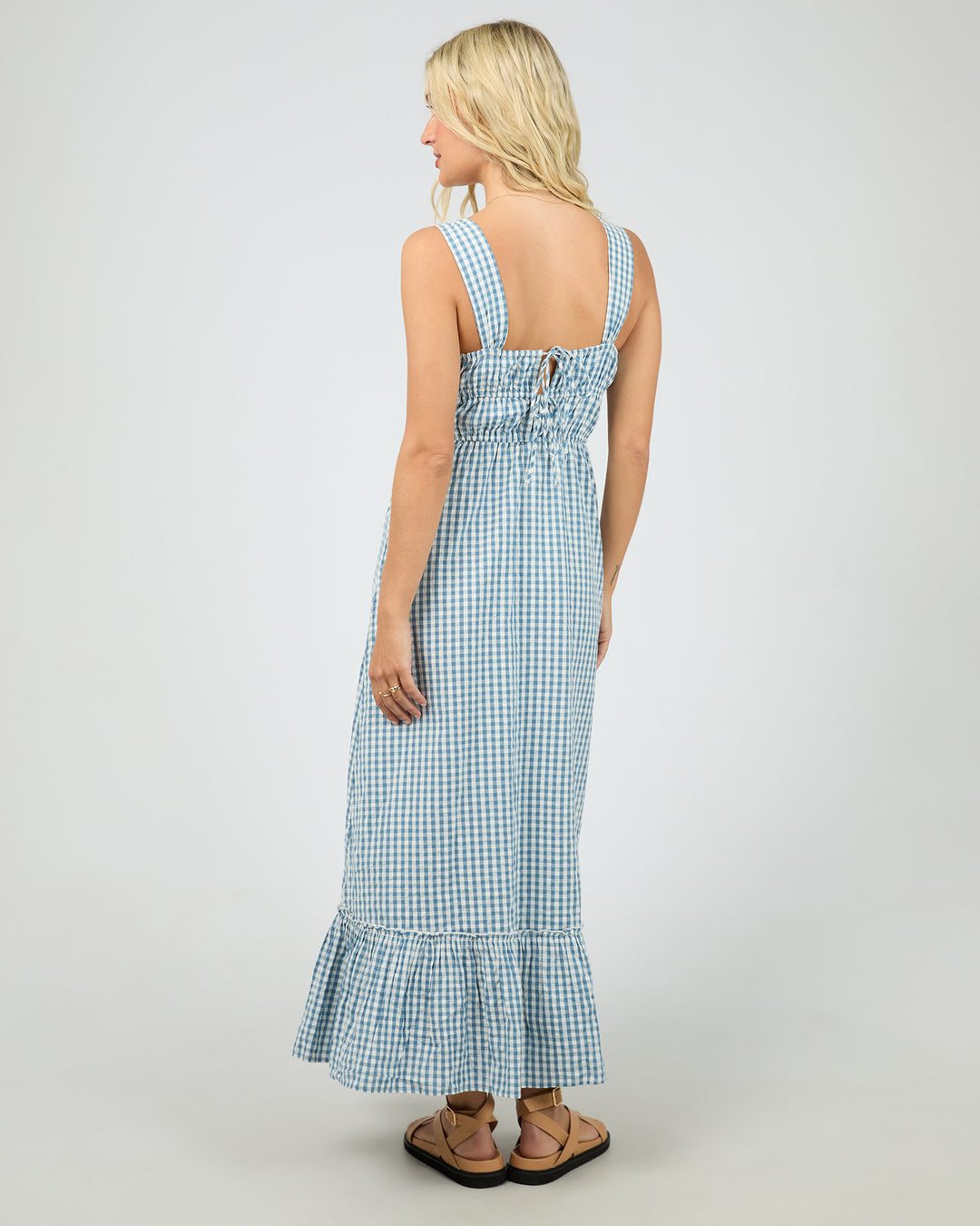 Micky Maxi Dress Check