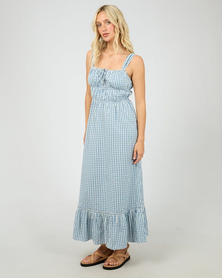Micky Maxi Dress Check