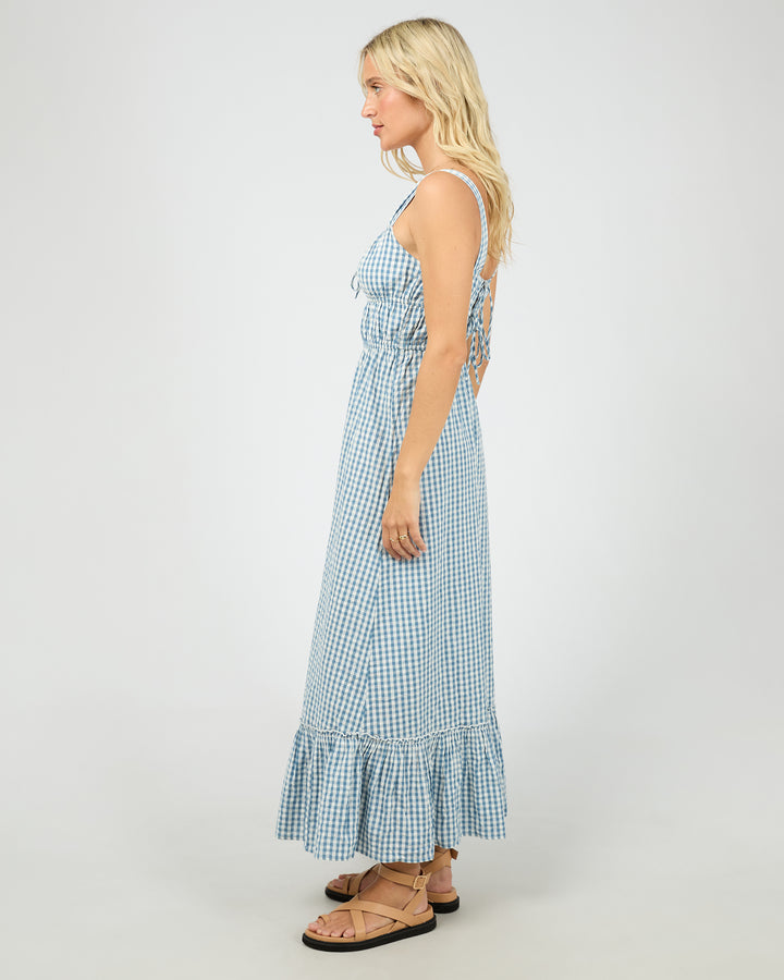 Micky Maxi Dress Check