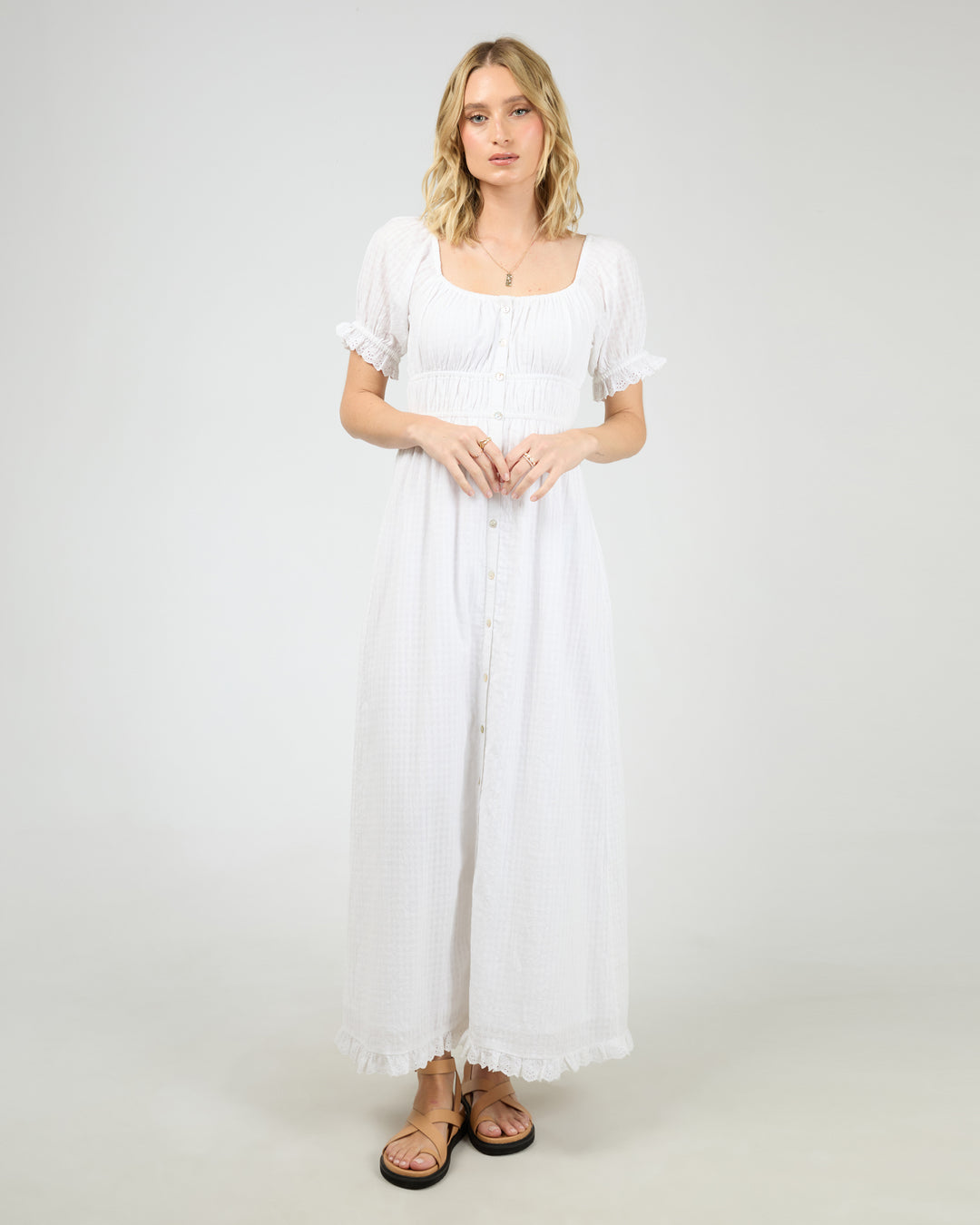 Rain Maxi Dress White