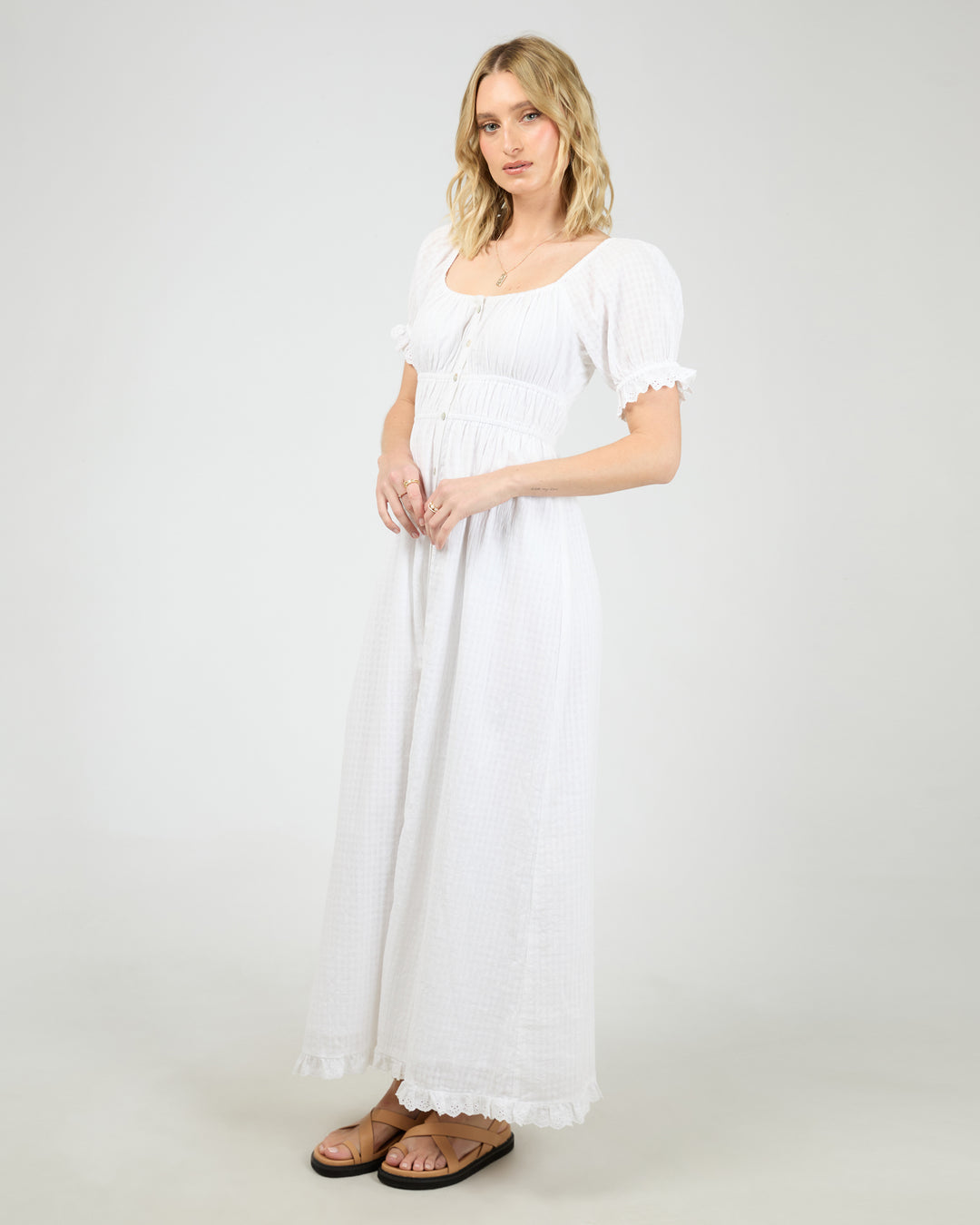 Rain Maxi Dress White