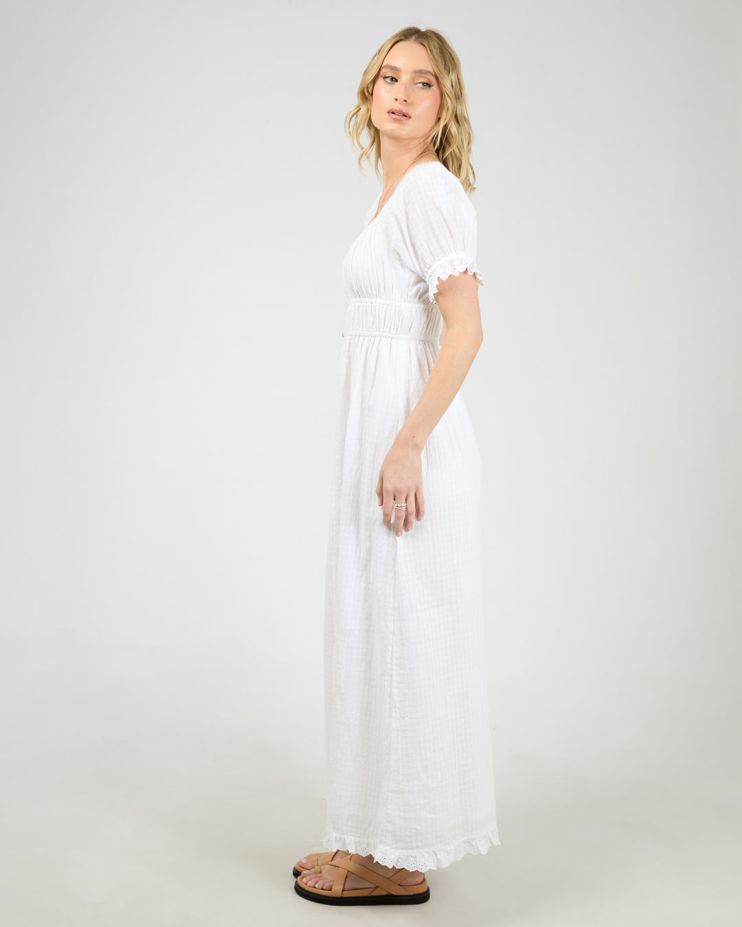 Rain Maxi Dress White