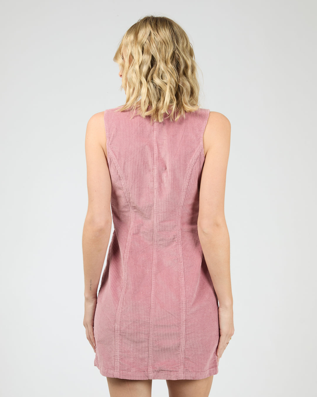 Bailey Cord Dress Quartz Pink