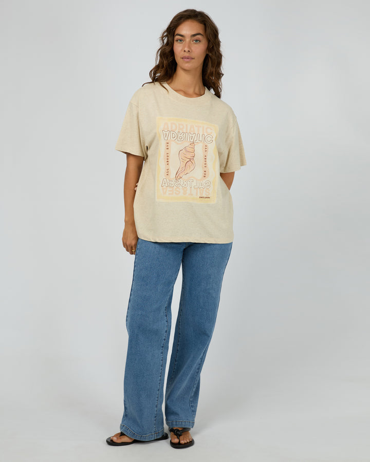 Adriatic Box Tee Natural