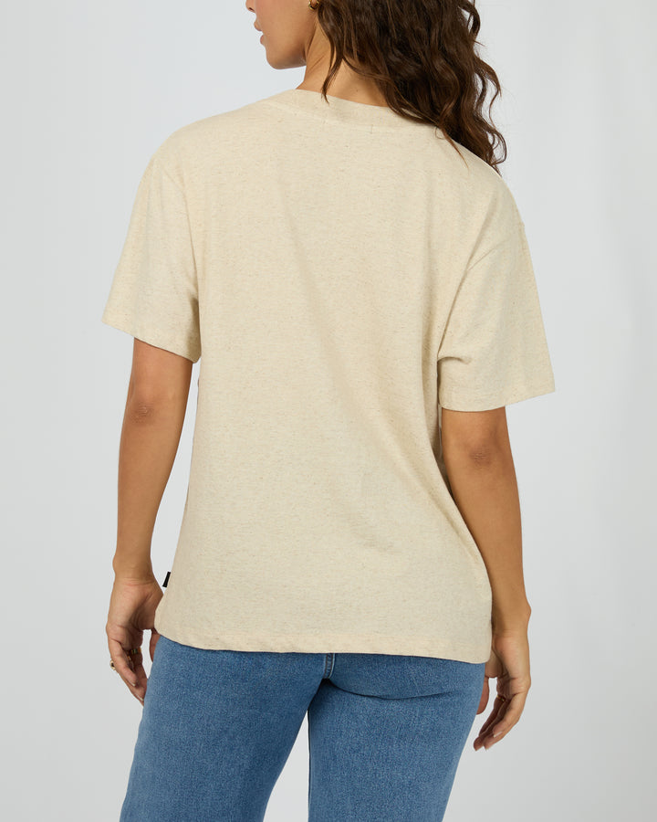 Adriatic Box Tee Natural
