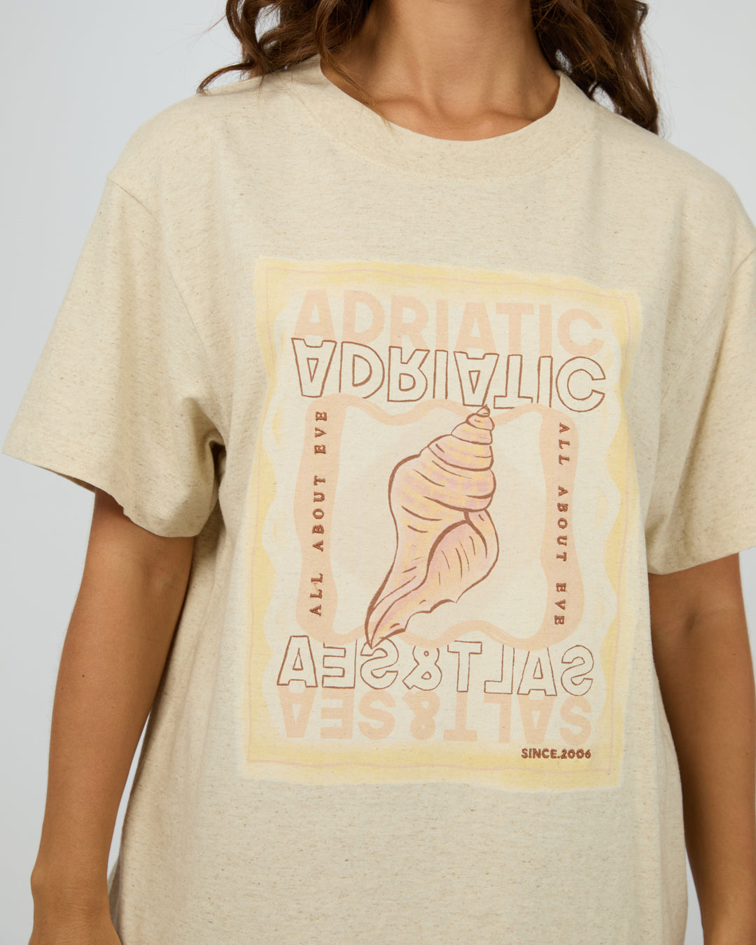 Adriatic Box Tee Natural