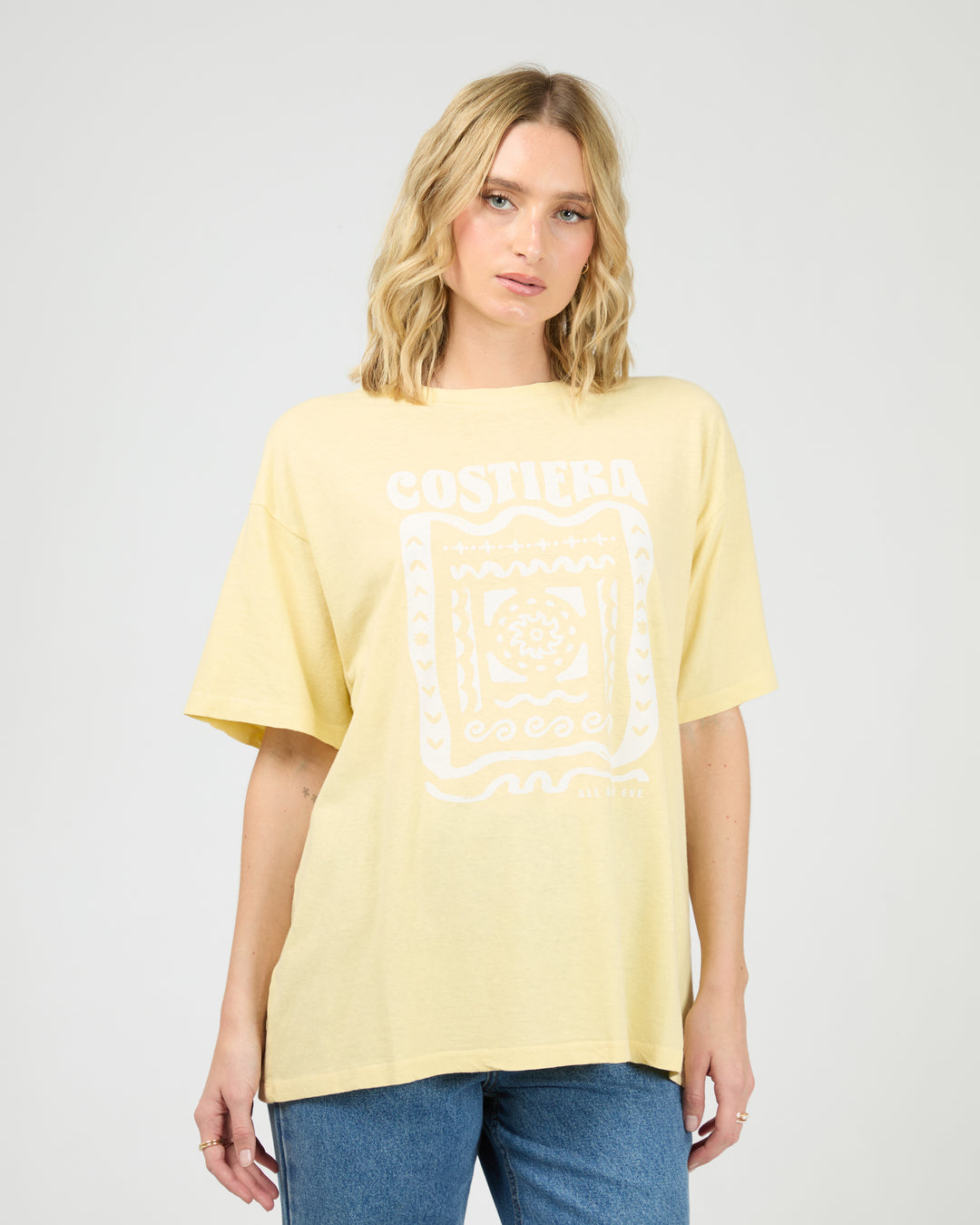 Costiera Relaxed Tee Yellow