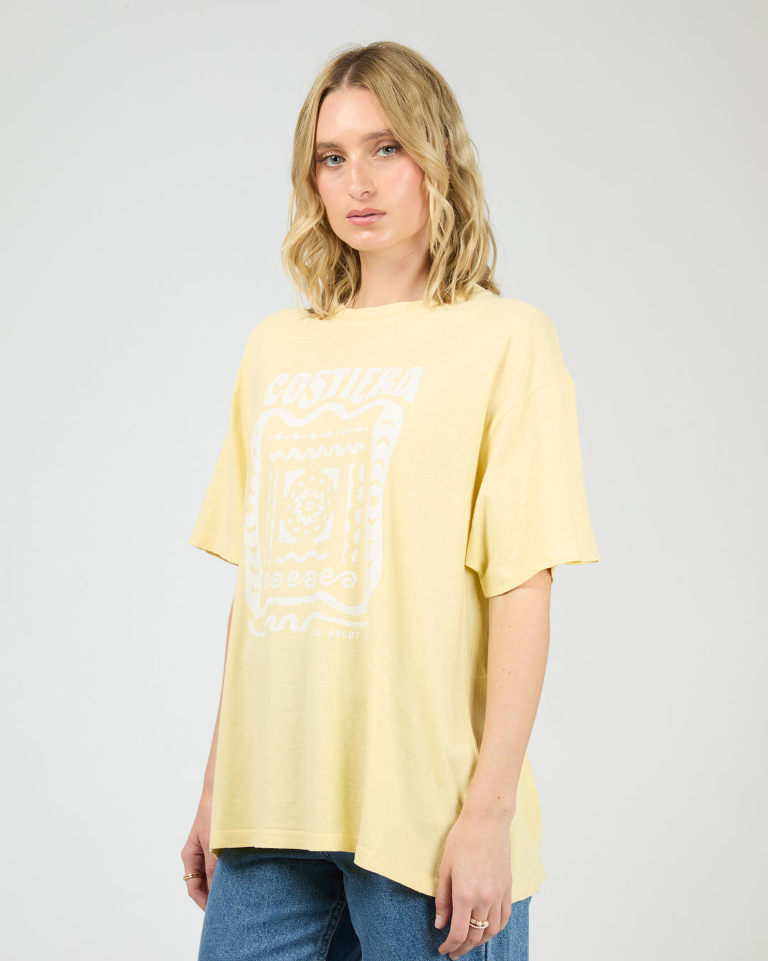 Costiera Relaxed Tee Yellow