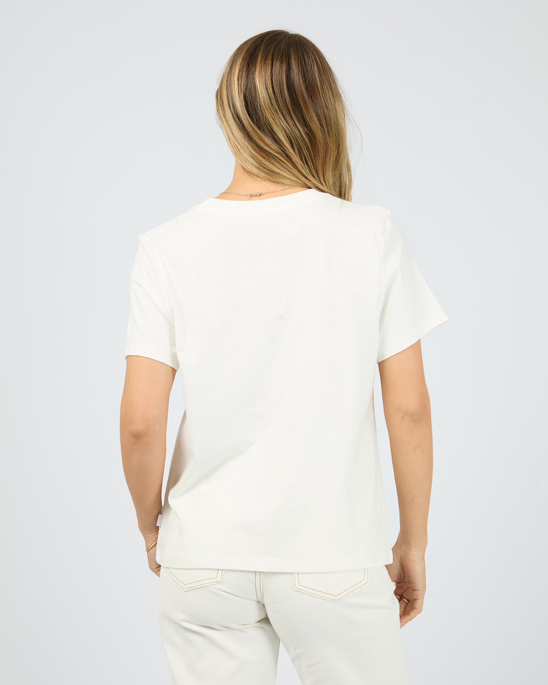 Positano Regular Tee Vintage White