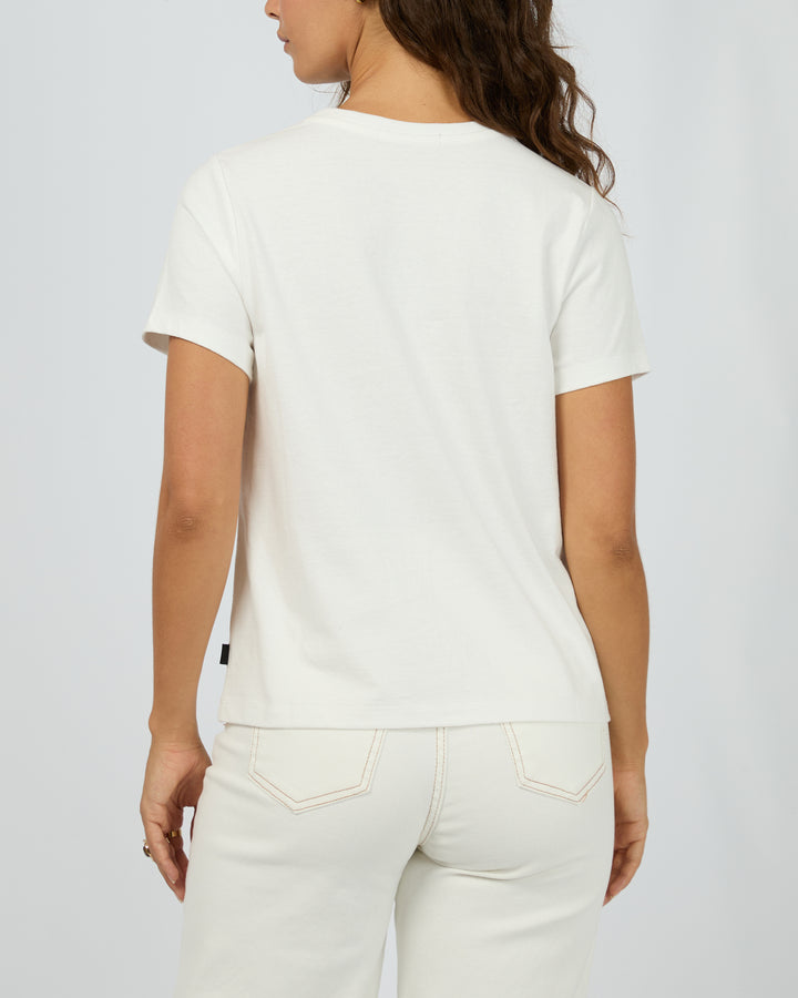 Positano Regular Tee Vintage White