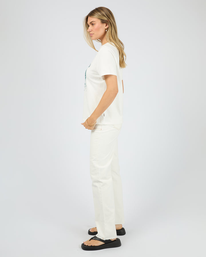 Positano Regular Tee Vintage White