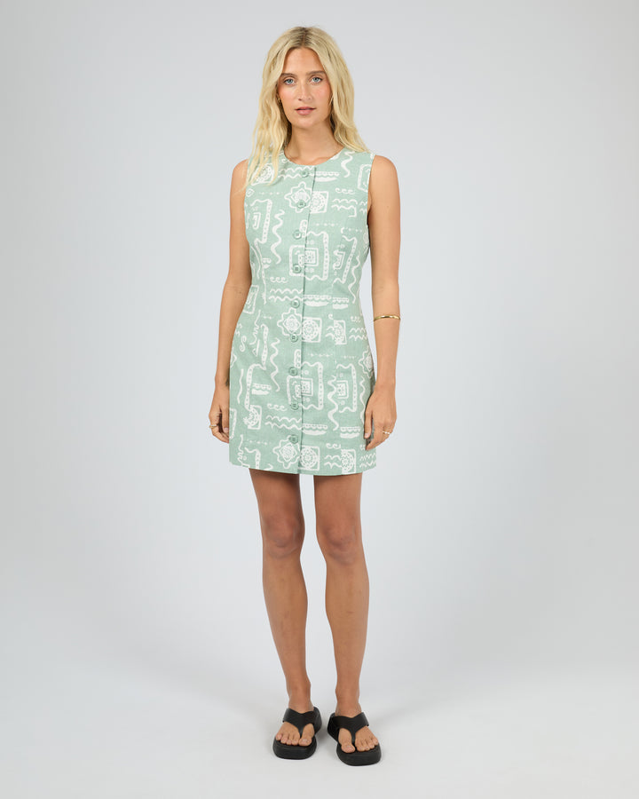 Lucia Mini Dress Sage