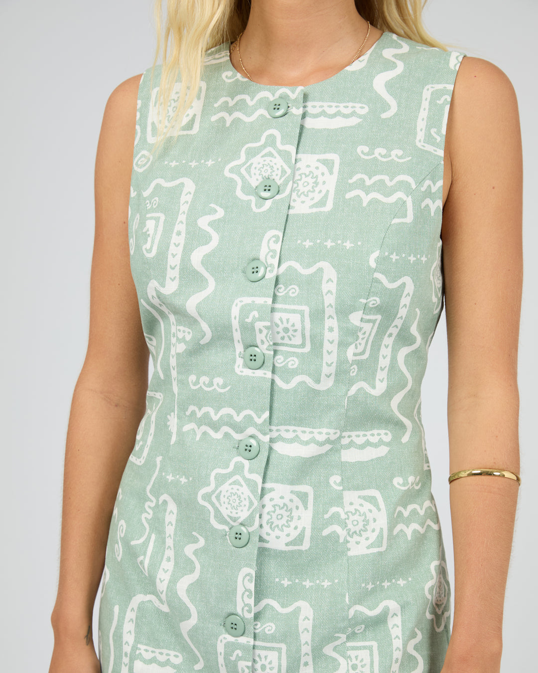 Lucia Mini Dress Sage