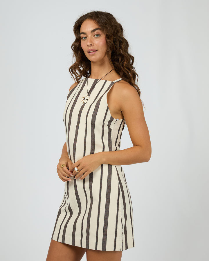 Rosa Mini Dress Brown