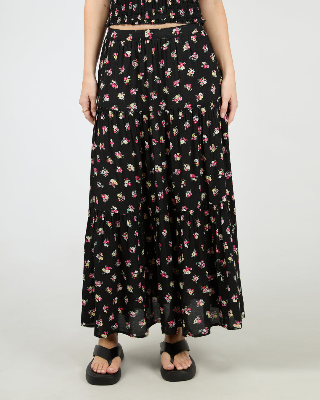 Vienna Maxi Skirt Print