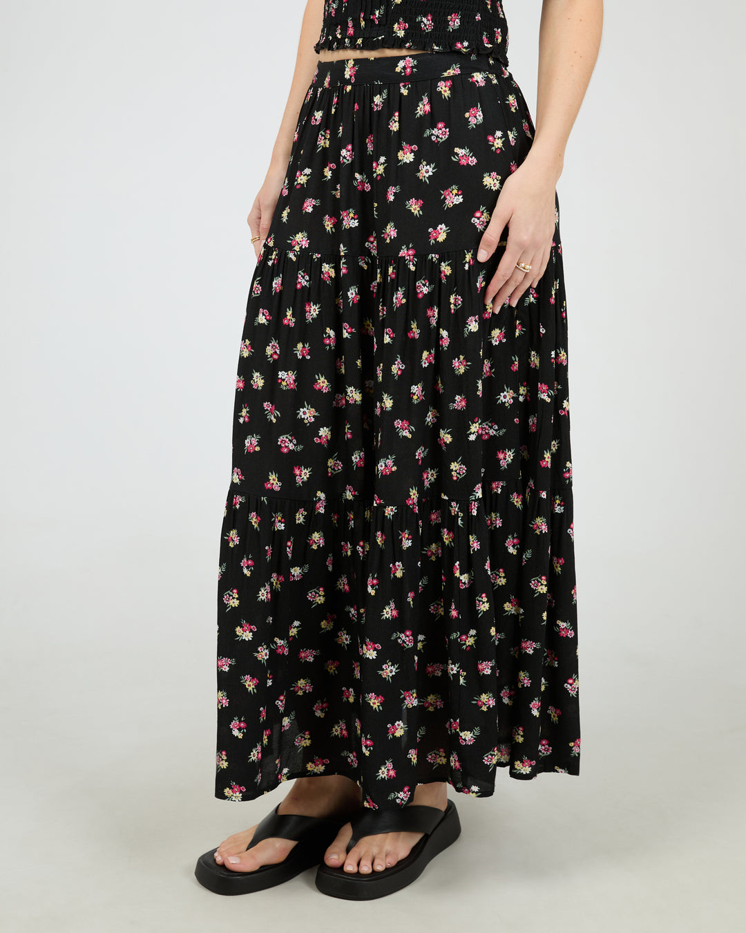 Vienna Maxi Skirt Print