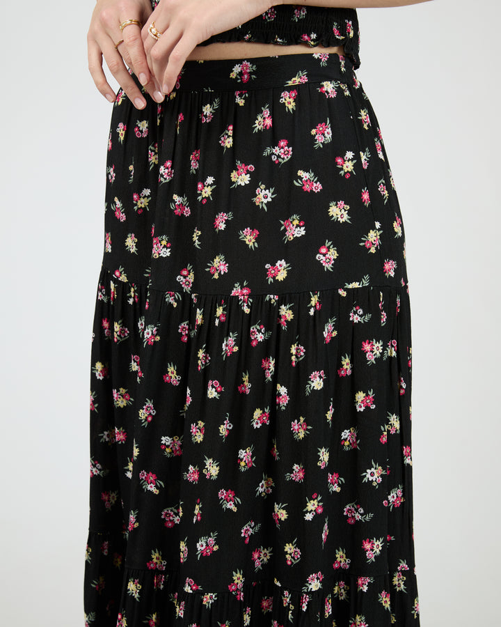 Vienna Maxi Skirt Print