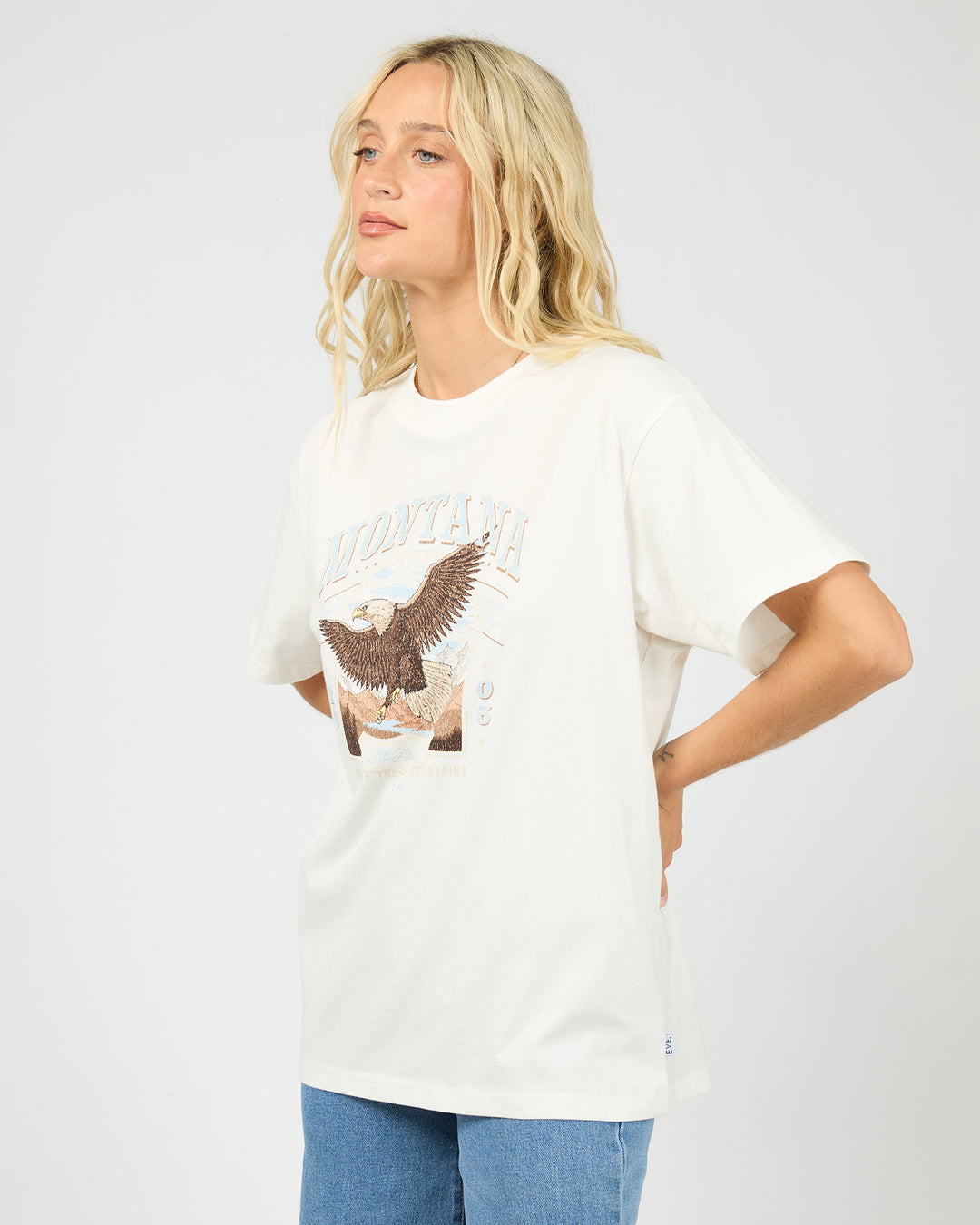 Montana Relaxed Tee Vintage White