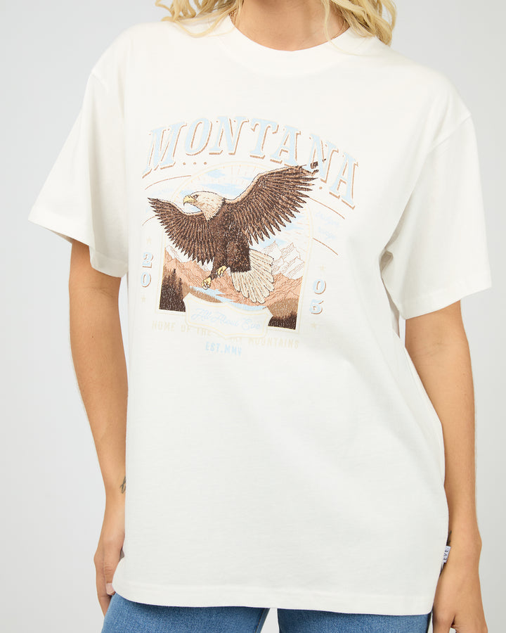 Montana Relaxed Tee Vintage White