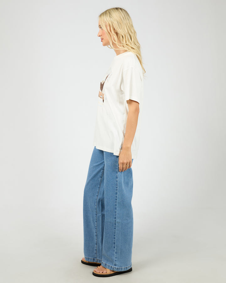 Montana Relaxed Tee Vintage White