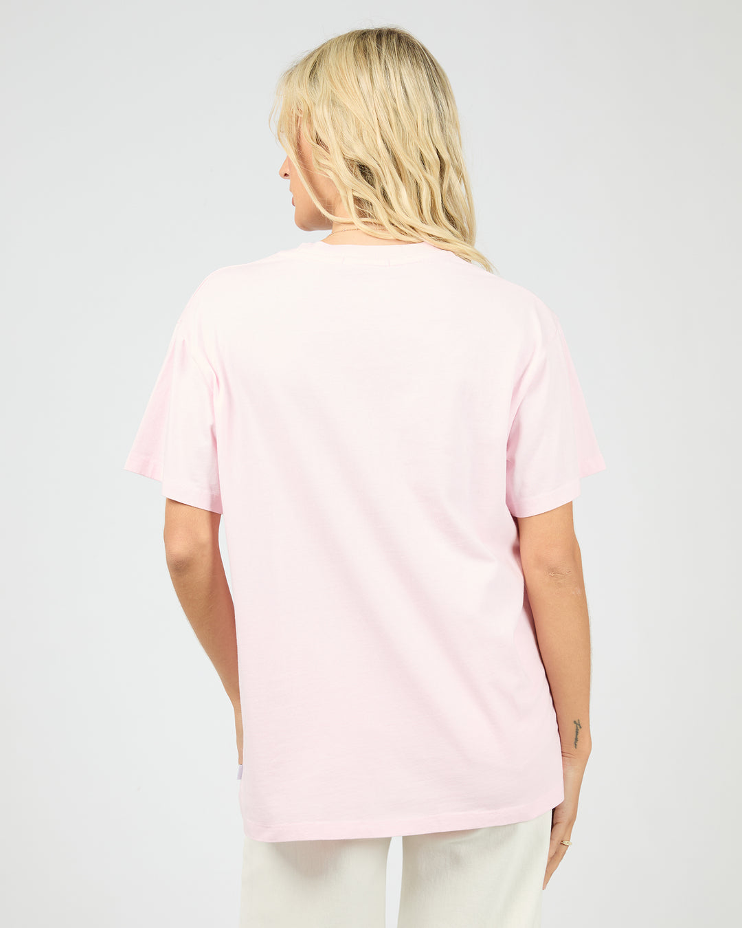 Cali Relaxed Tee Light Pink