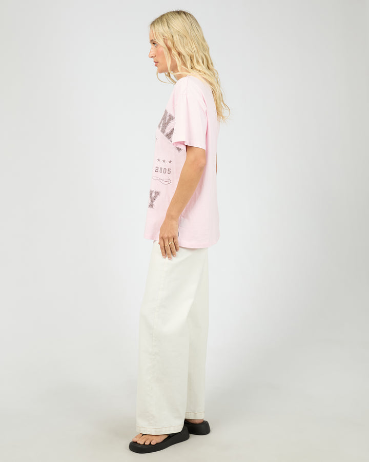 Cali Relaxed Tee Light Pink