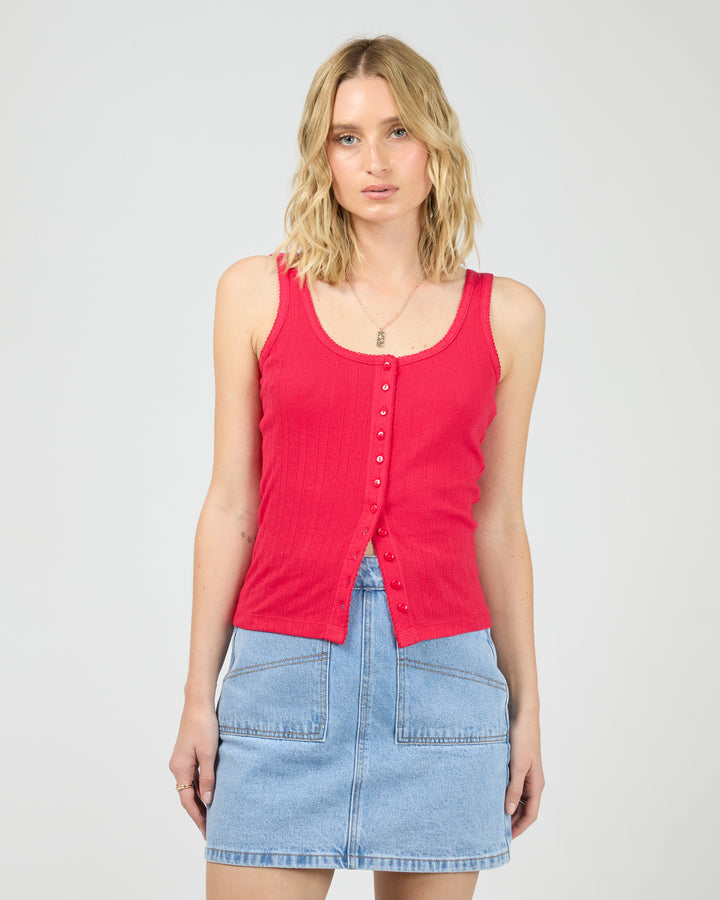 Tia Tank Red