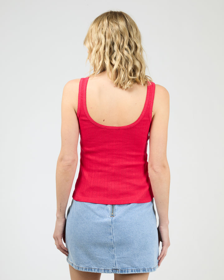 Tia Tank Red