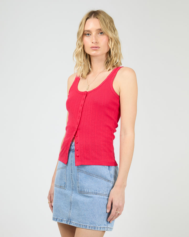 Tia Tank Red
