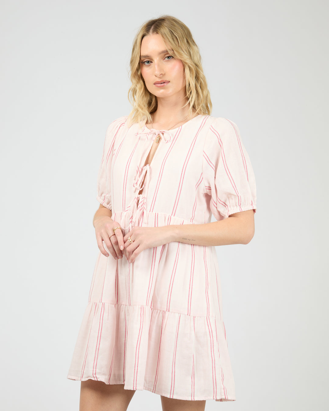 Blythe Mini Dress Stripe