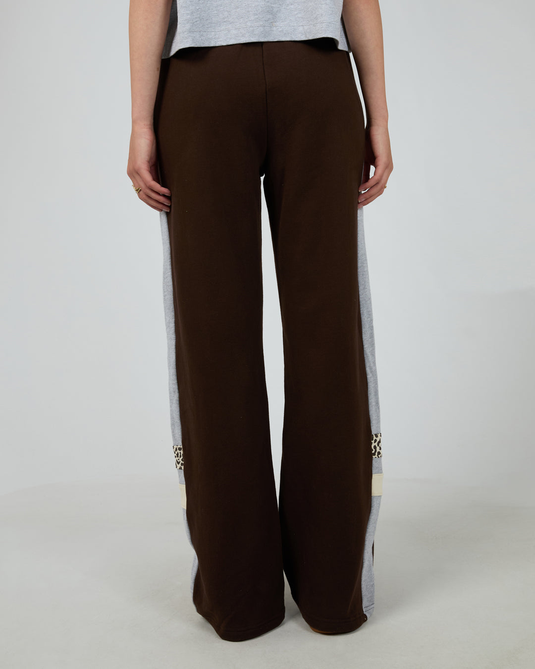 Athletica Panel Track Pant Brown