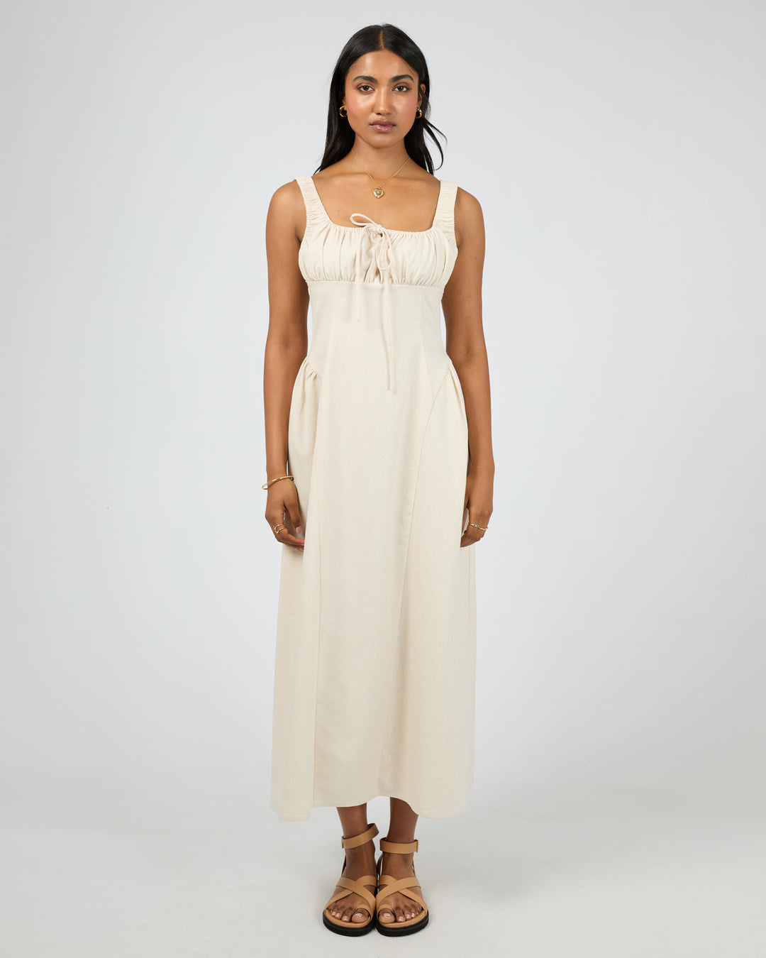 Mavis Maxi Dress Natural