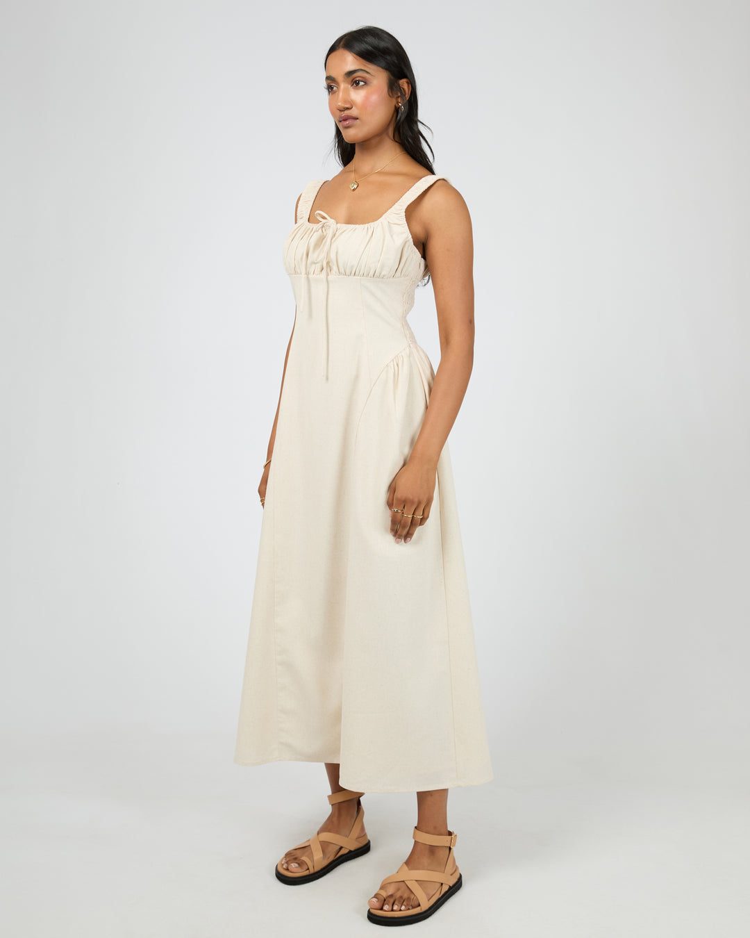 Mavis Maxi Dress Natural