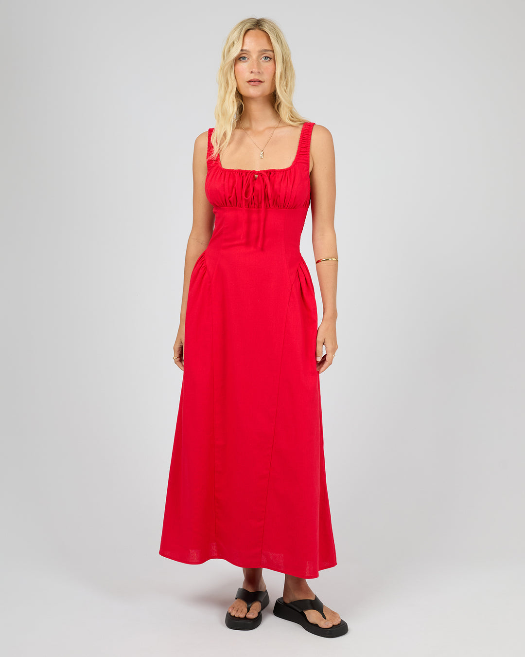 Mavis Maxi Dress Red