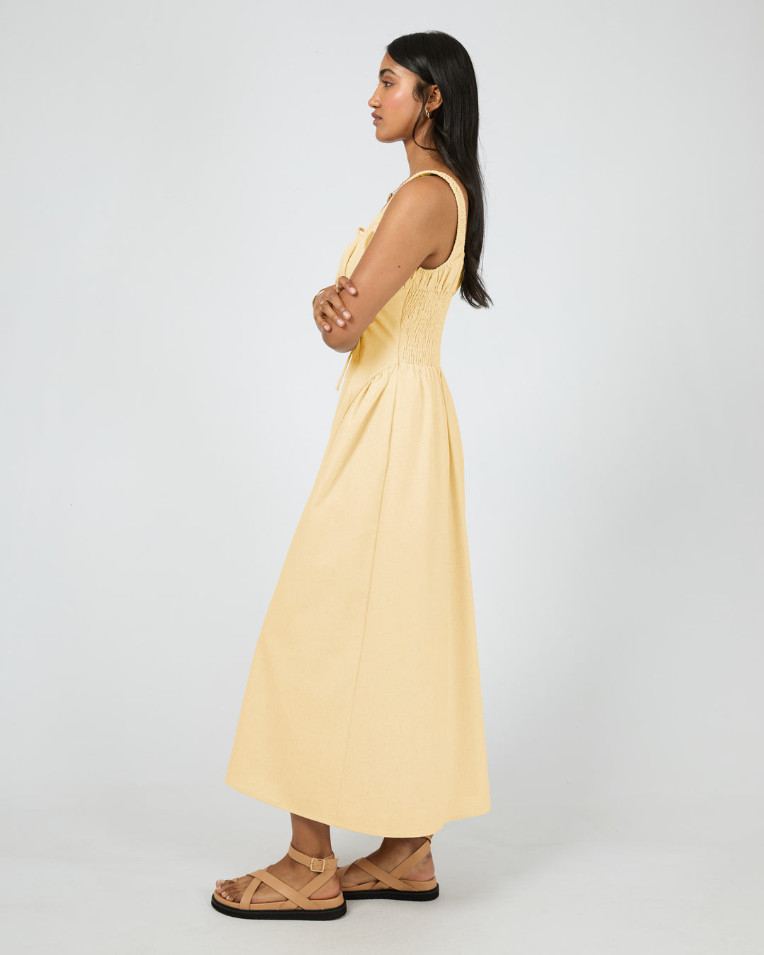 Mavis Maxi Dress Yellow