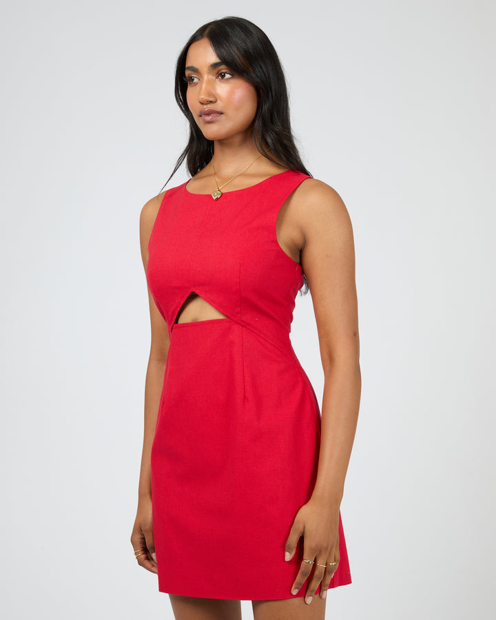 Mavis Mini Dress Red