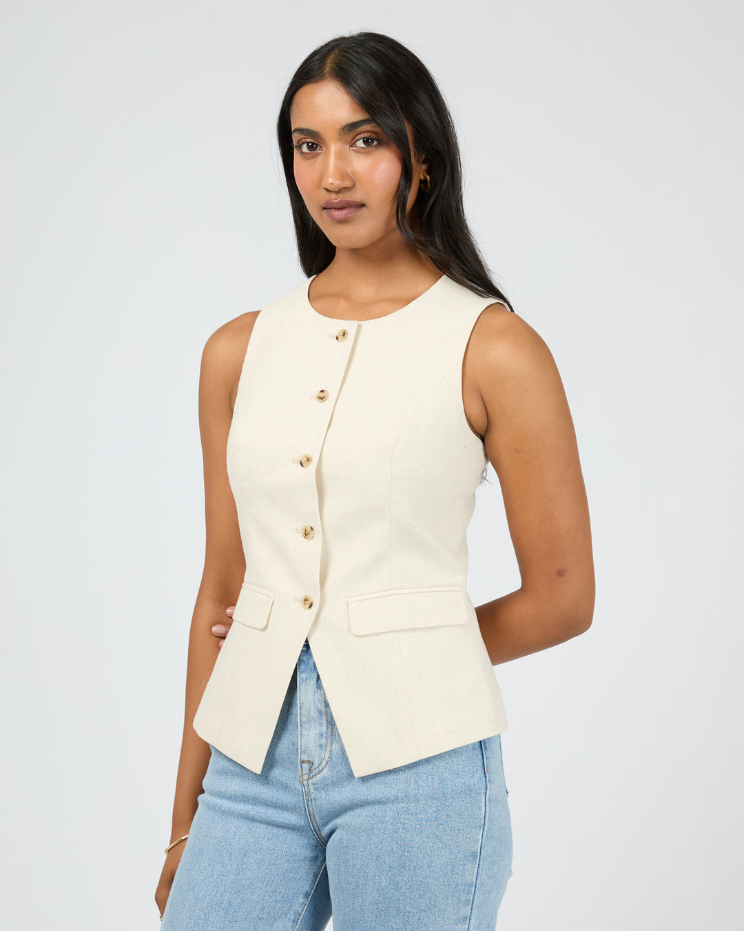 Mavis Vest Natural