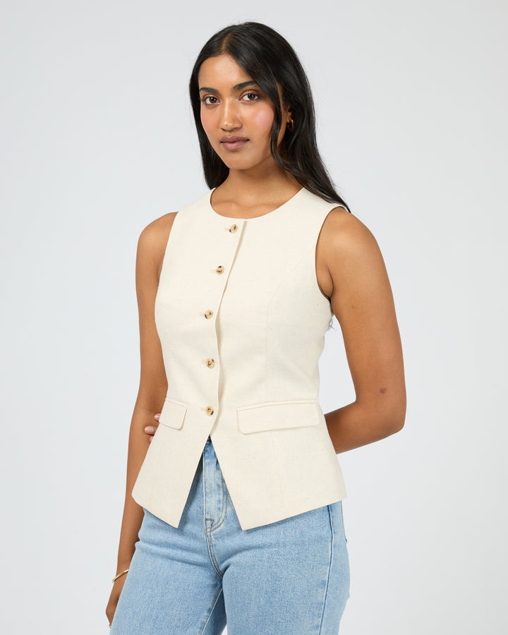 Mavis Vest Natural