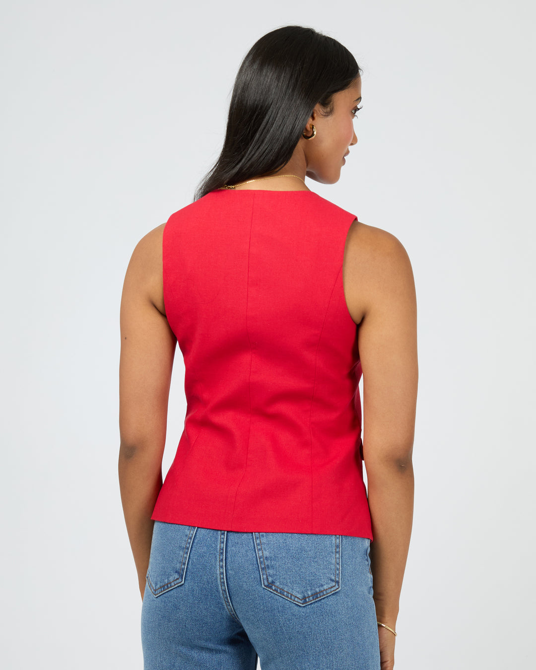 Mavis Vest Red