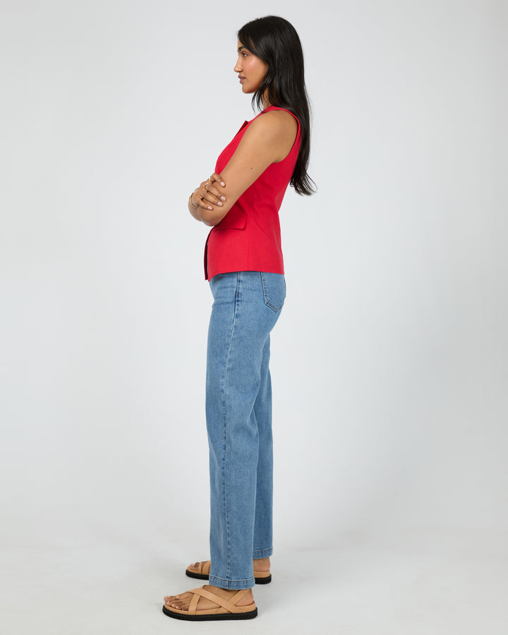 Mavis Vest Red