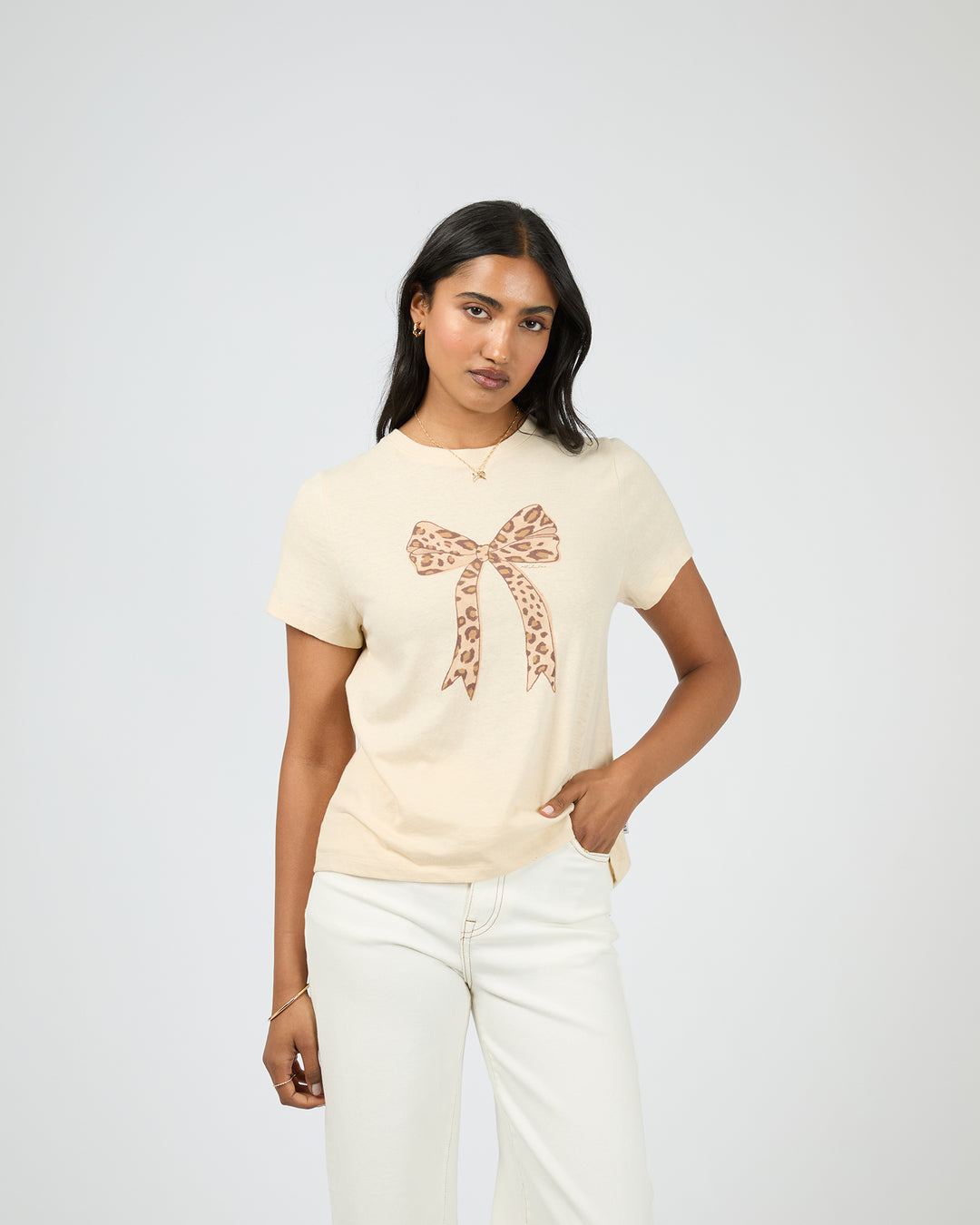 Bobbi Regular Tee Vanilla