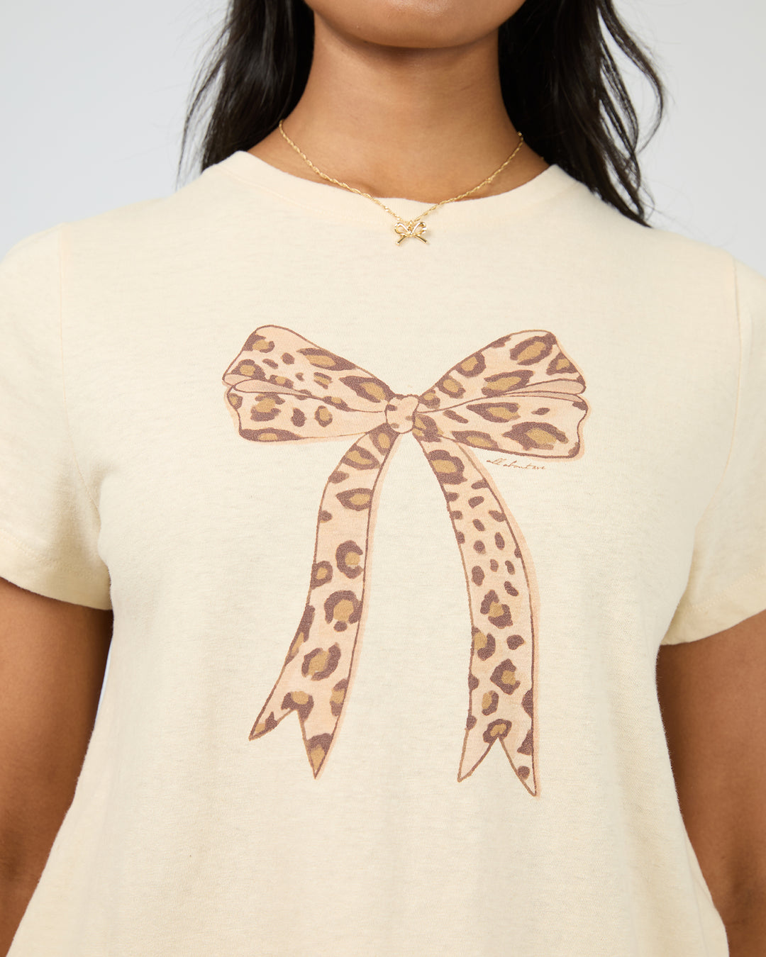 Bobbi Regular Tee Vanilla