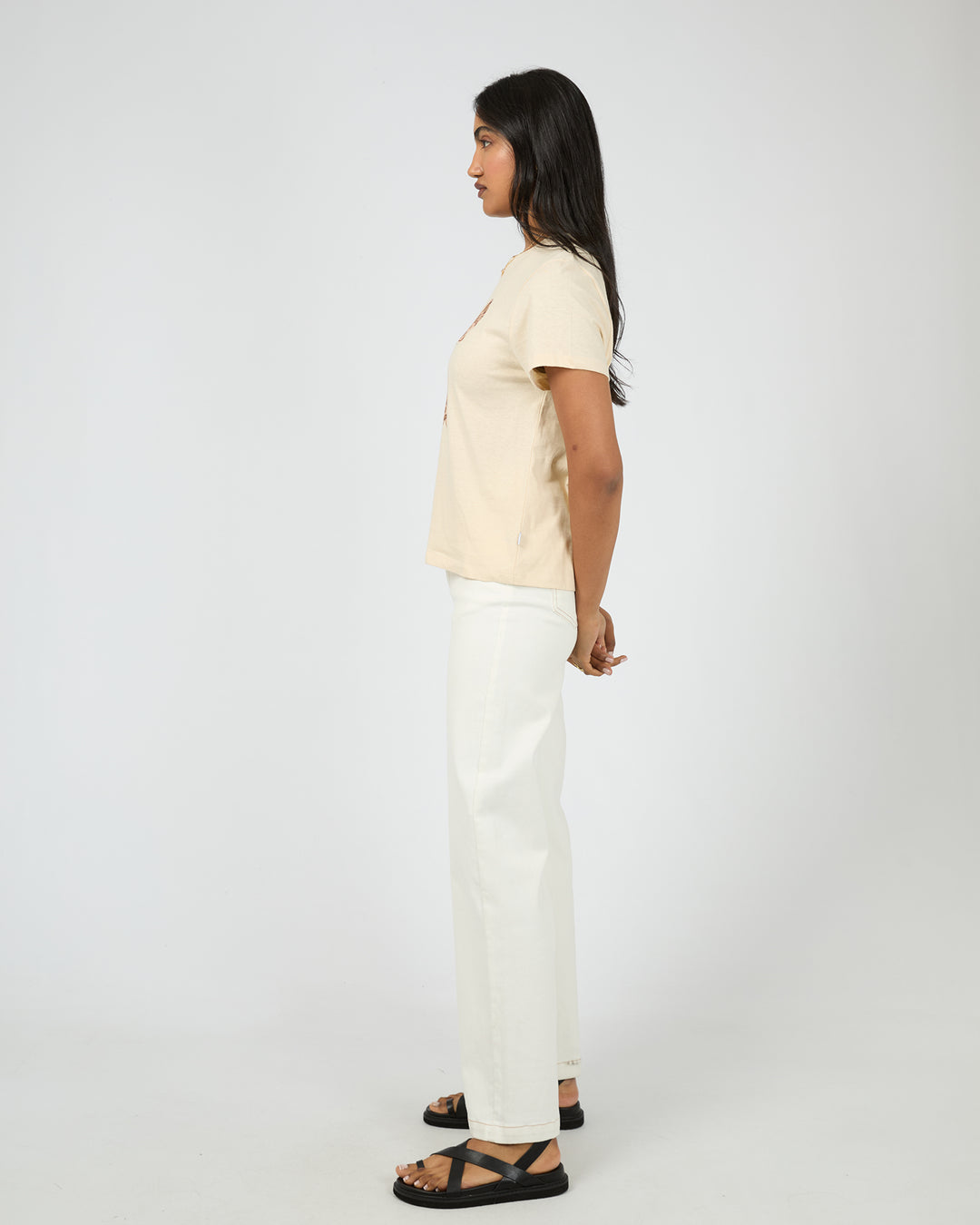 Bobbi Regular Tee Vanilla