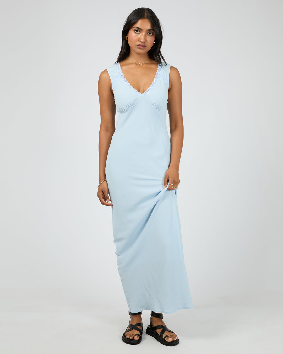 Maybelle Maxi Dress Sky Blue