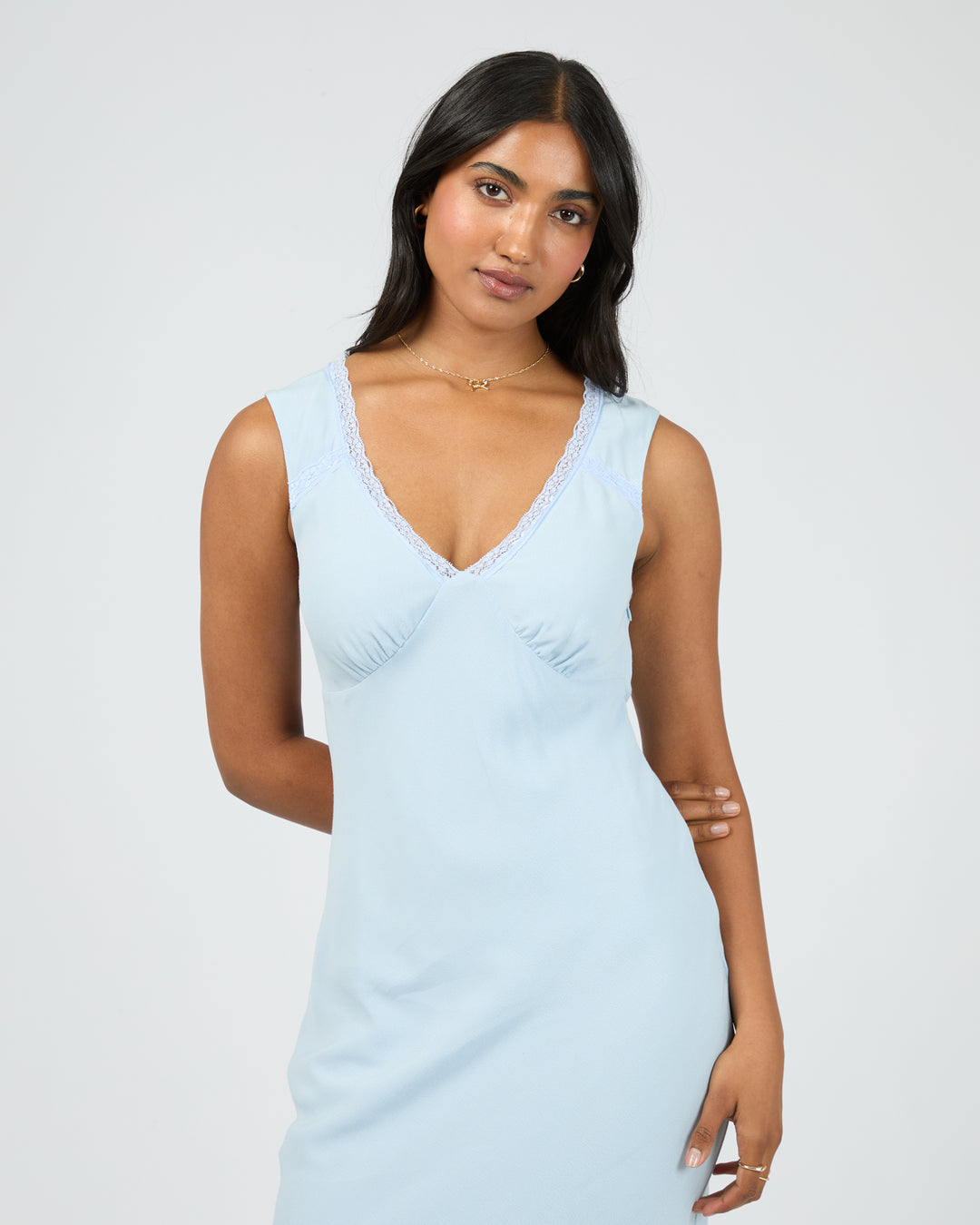 Maybelle Maxi Dress Sky Blue