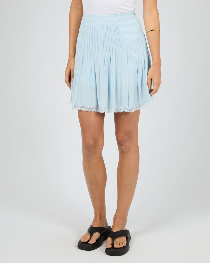 Maybelle Mini Skirt Sky Blue