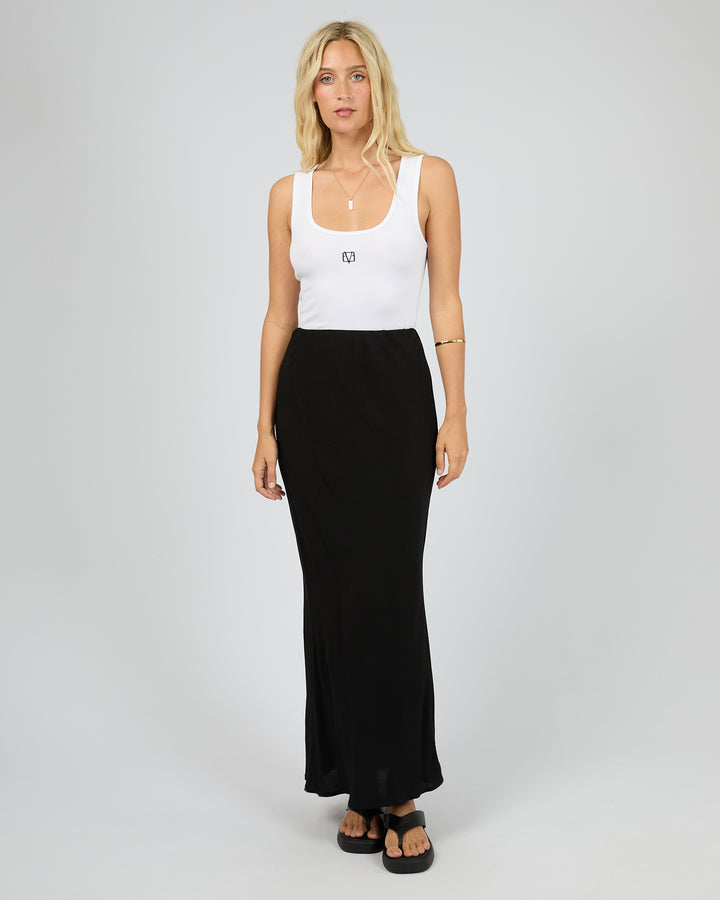 Maybelle Slip Skirt Black