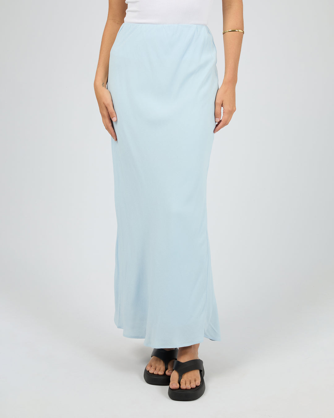 Maybelle Slip Skirt Sky Blue