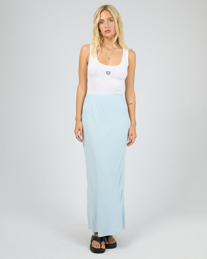 Maybelle Slip Skirt Sky Blue