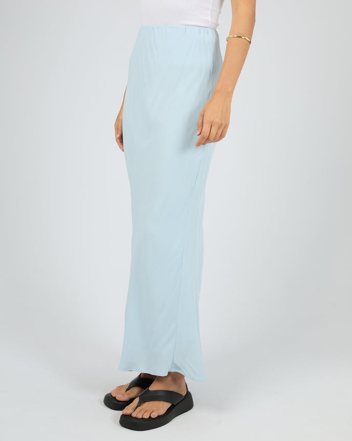 Maybelle Slip Skirt Sky Blue